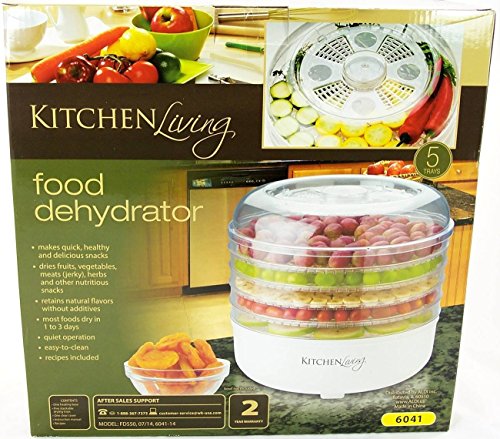 Kitchen Living 5 Tray Electric Food Dehydrator