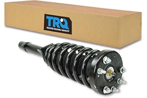 TRQ Front Left Complete Strut & Coil Spring Assembly Drivers Side Compatible with 2010-2011 Honda Accord Crosstour 2012 Crosstour