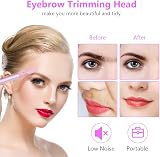 ACWOO Eyebrow Trimmer Upgraded Mini Portable Face Hair Shaver view 2