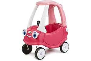 Little Tikes Princess Cozy Coupe, Princess Coupe Colorful, 33.5 Inch
