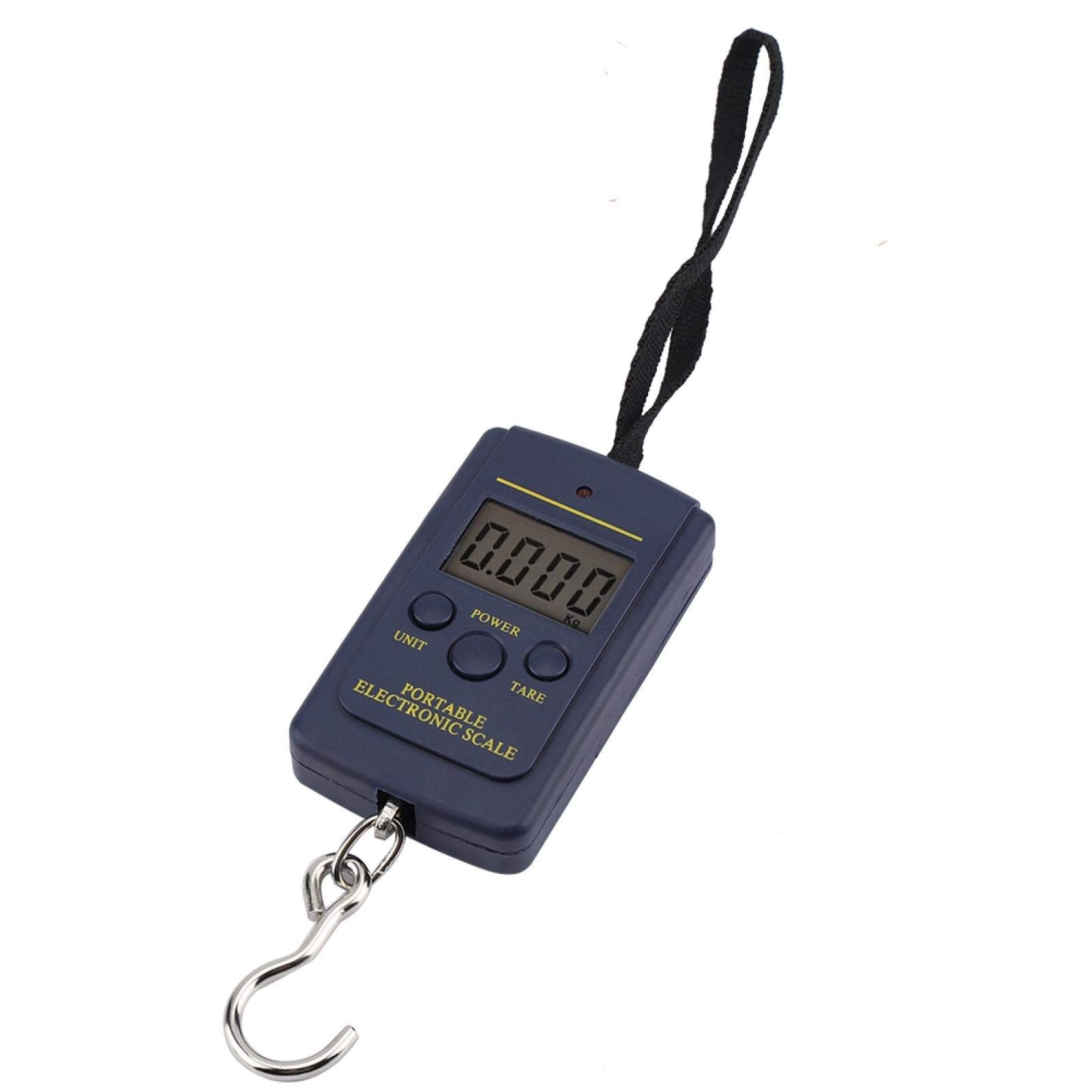 Mini Digital Crane Scale Portable Electronic Scale with LCD Digital Displayfor Weighing Luggage Express Delivery Vegetables Fruits