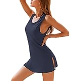 YYA Sexy Tank Nightgowns for Women Sleeveless Sleep Shirts Chemise Night Lingerie Dress S-XXL