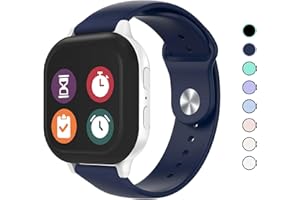NewJourney Soft Silicone Band Compatible with Gizmo Watch 3 2 1/Gabb Watch, 20mm Quick Release Watch Band Replacement
