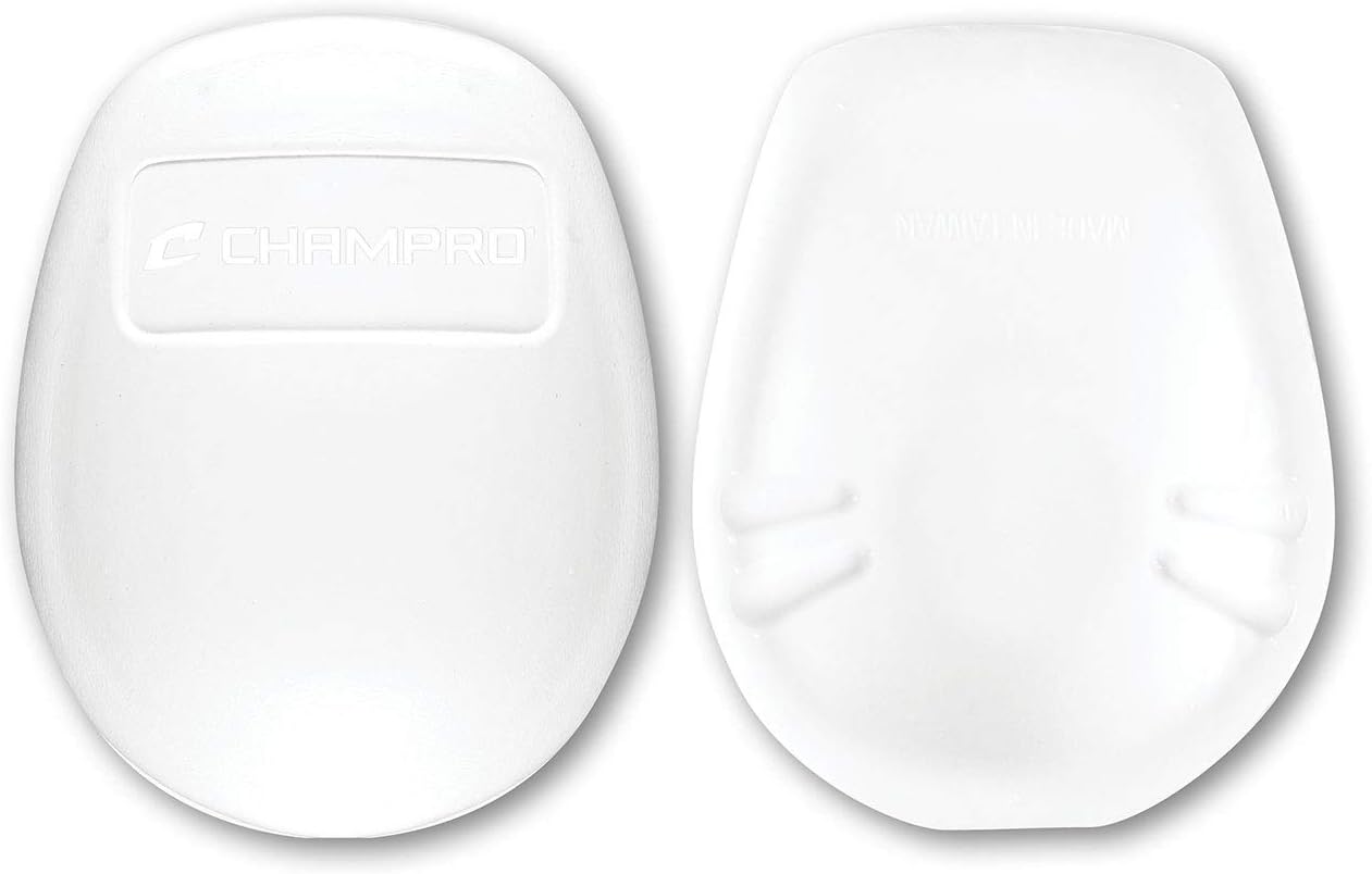 Champro Varsity Ultra Light Knee Pad (White, Adult) : Football Thigh And Knee Pads : Sports & Outdoors
