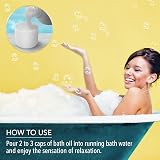 AROMATIKA Jasmine Bath Foam 1000ml - Moisturizing Body Care Relax Aromatherapy view 8