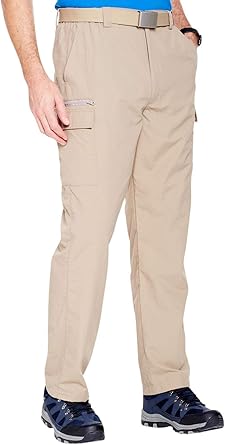 mens cargo walking trousers