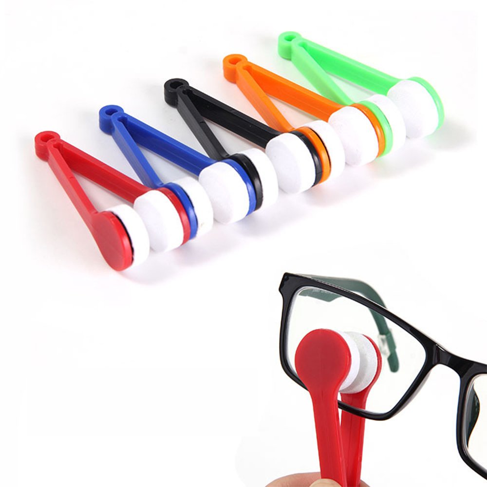 5Pcs Eyeglass Brush Cleaner Sunglasses Cleaner Cleaning Clips