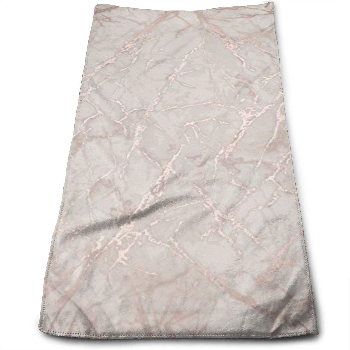 Metallic Marble Wallpaper Rose Gold Hand Towels Beach Towel Instant Cool Ice Towel Gym Quick Dry Towel Microfibre Towel Cooling Sports Towel 12 X 27.5 Inch