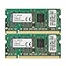 Kingston Apple 2GB Kit (2x1GB Modules) 667MHz DDR2 200-Pin SoDimm iMac and Macbook Memory (KTA-MB667K2/2G)