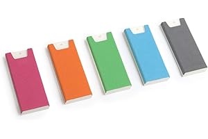 PhoneSoap Shine - 2 in 1 Cell Phone and Screen Cleaner with Attached Microfiber Cloth (5 Pack - 5 Colors)