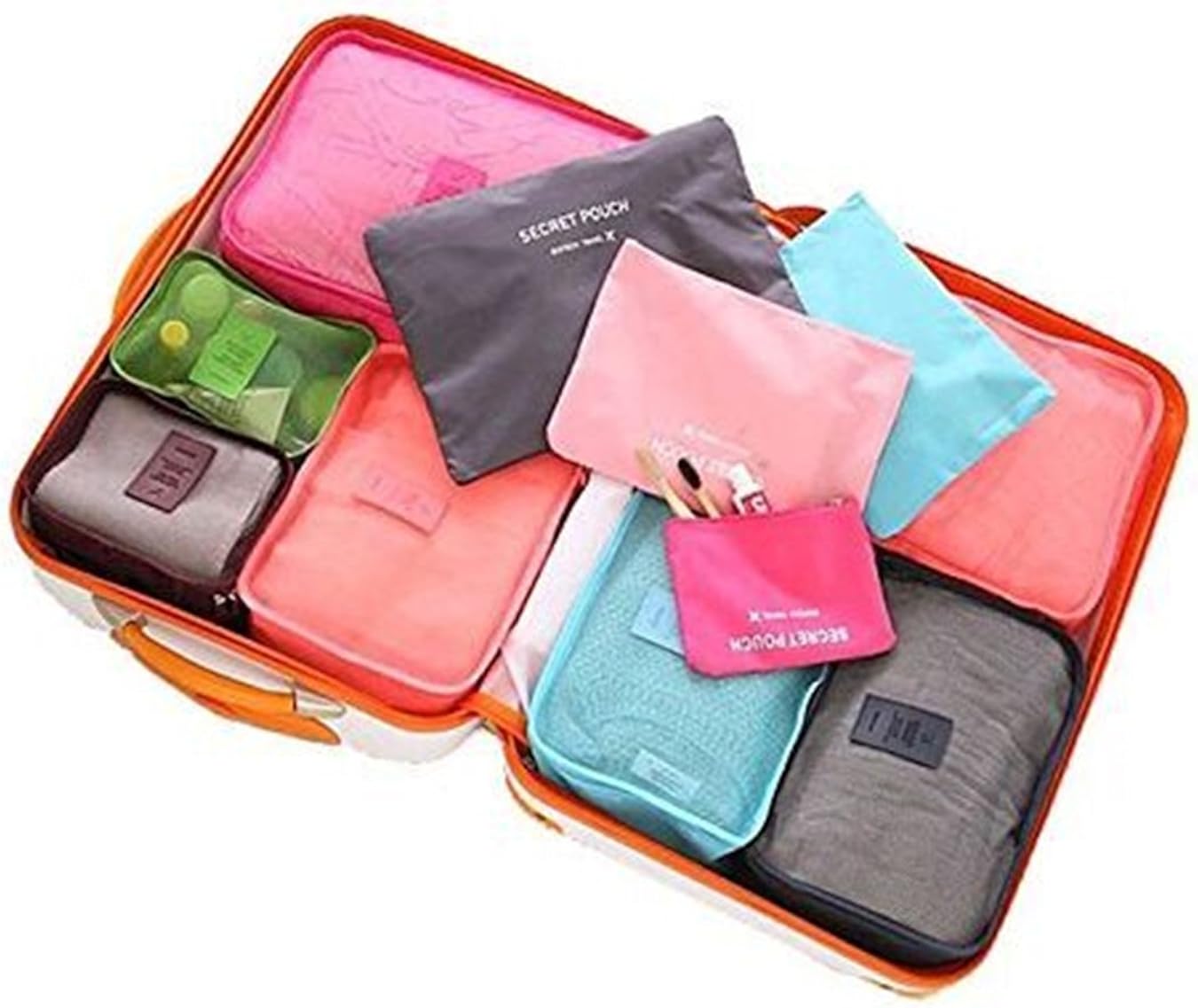  | Travel Organizer, Mossio Multifunctional Compact Clothing Packing Cube Wine Red | Packing Organizers