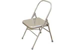 YogaAccessories Backless Yoga Chair Prop - Flexibility and Strength Training Tool