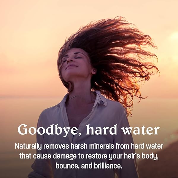 MALIBU C HARD WATER WELLNESS SHAMPOO – HYDRATING, SULFATE-FREE HAIR CARE FOR HARD WATER – REMOVES MINERALS AND BUILDUP (33.8 OZ)