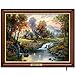Thomas Kinkade Canvas Print Wall Decor: Mountain Retreat by The Bradford Exchange