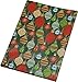 Gift wrap flat wrapping paper, Christmas designs, assorted holiday designs, pack of 48 sheets, 20
