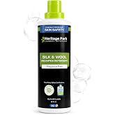 Heritage Park Silk &amp; Wool Delicates Detergent - Fragrance Free - 32 fl oz | EWG Verified &amp; EPA Safer Choice - Enzyme-Free Liquid Detergent - Hypoallergenic, Dermatologist Tested, Gentle on Silk &amp; Wool