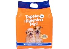 Tapete Higiênico para Cães 50 Unidades Premium Slim 50x60cm Antivazamento | Descartável com Super Absorção, Controle de Odores e Fixação nos 4 Cantos