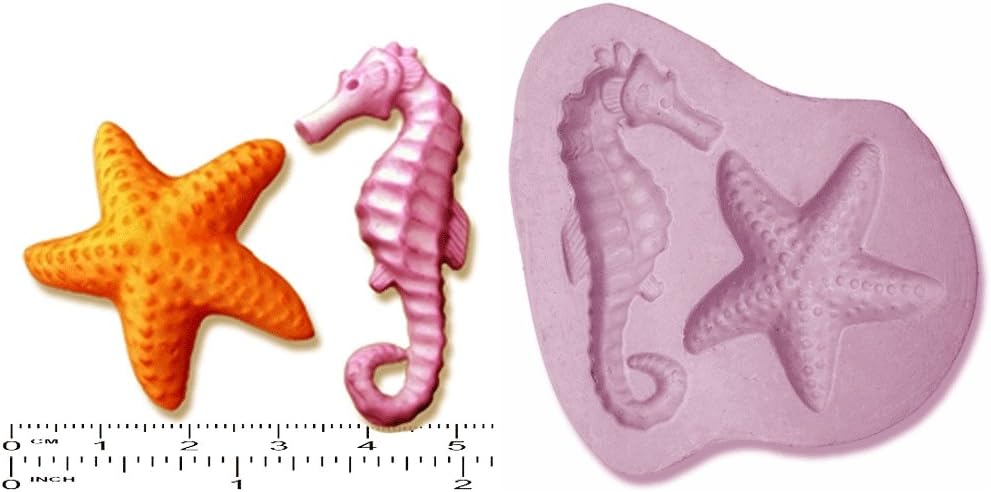 SEAHORSE & STARFISH Small Mould