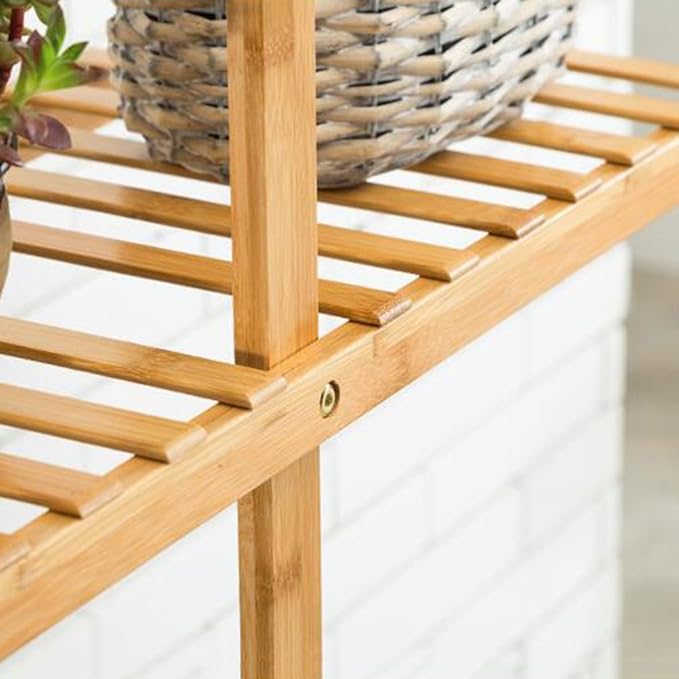 CJC Soporte de flores LY-323 Multifuncional Madera Maciza ...