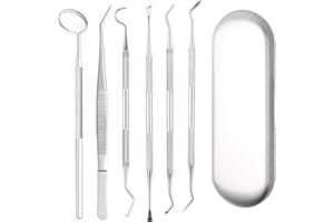 DENTASOP Dental Tools, Dental Hygiene Kit,Calculus Plaque Remover Set, Dentist Home Use Tools