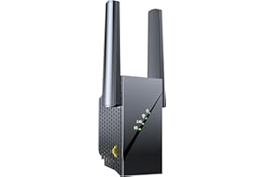 BLAPIPLA 2024 Extendtecc WiFi 6 Extender Signal Booster, Dual Band 5GHz & 2.4GHz, 2400Mbps Internet Repeater, Cover up to 1,2000sq.ft and 99 Devices, Wireless Amplifier with Ethernet Port, Easy Setup