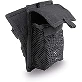 LIVANS Molle Mesh Pouch, Mag Dump Pouch Storage Pocket, Small Utility EDC Pouch with Quick Release, Hook-N-Loop Back Rip-Away Design for Backpacks, Belts, and Vests