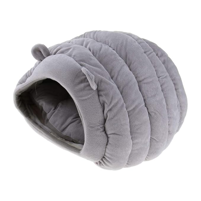 Homyl Hundebett Katzenbett Hundehöhle Katzenhöhle Winter Warm Schlafsack für Hunde Katzen Kaninchen Kleintiere