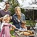 BestGreen Copper Grill Mat Golden Grill Mats and Bake Mats (4pcs) - 100% Non-stick BBQ Grill Mats