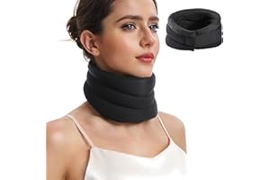 KKINYAS Neck Support for Snoring，Breathable Anti-Snoring Neck Brace，Adjustable Soft Foam Support – Perfect for Sleep, Home, Travel & Office (Men & Women)