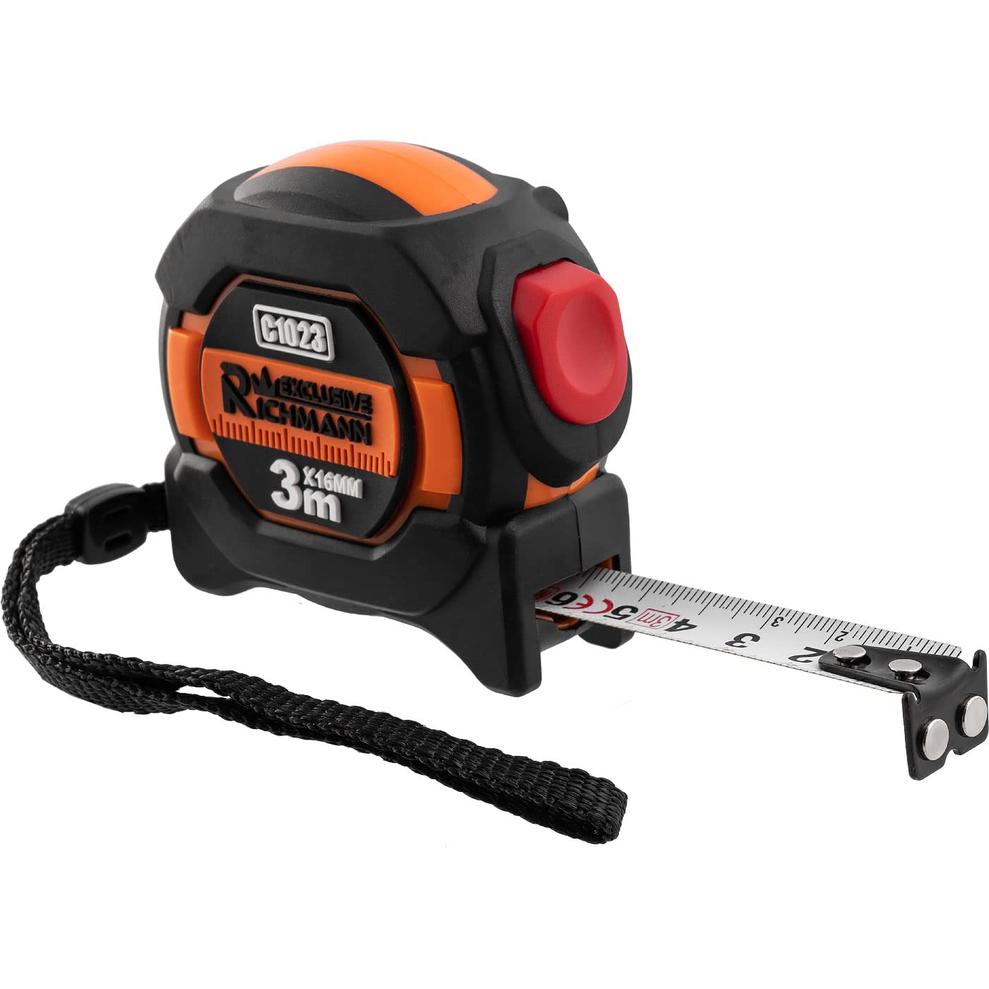 Tape Measure Tape Measure Tape Measure Roll Tape 3 m 5 m 8 m Magnetic Nylon Roll Measure Auto Stop Class 1 (3 m / 16 mm)