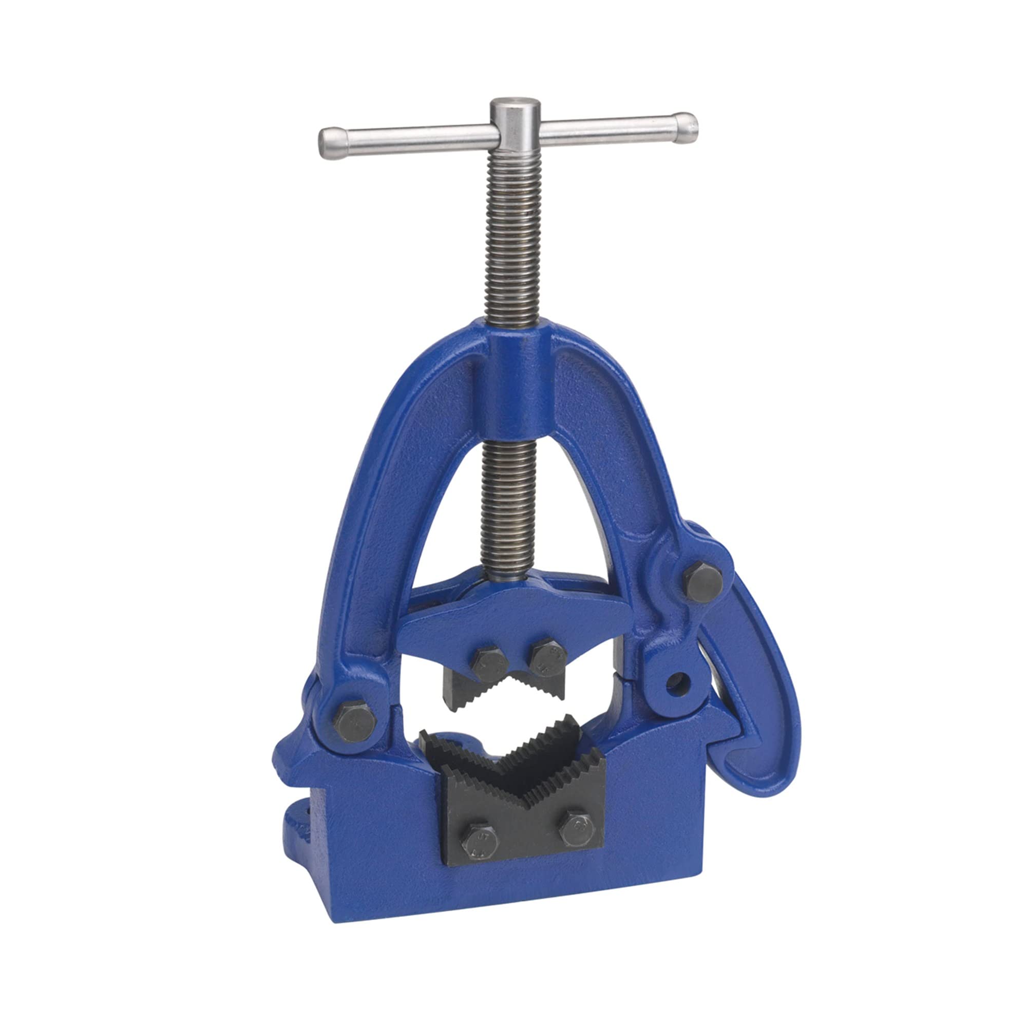 Eclipse Professional Tools EHPV2 Hinged Pipe Vice 10mm-50mm (⅜" - 2") Opening Capacity, Blue