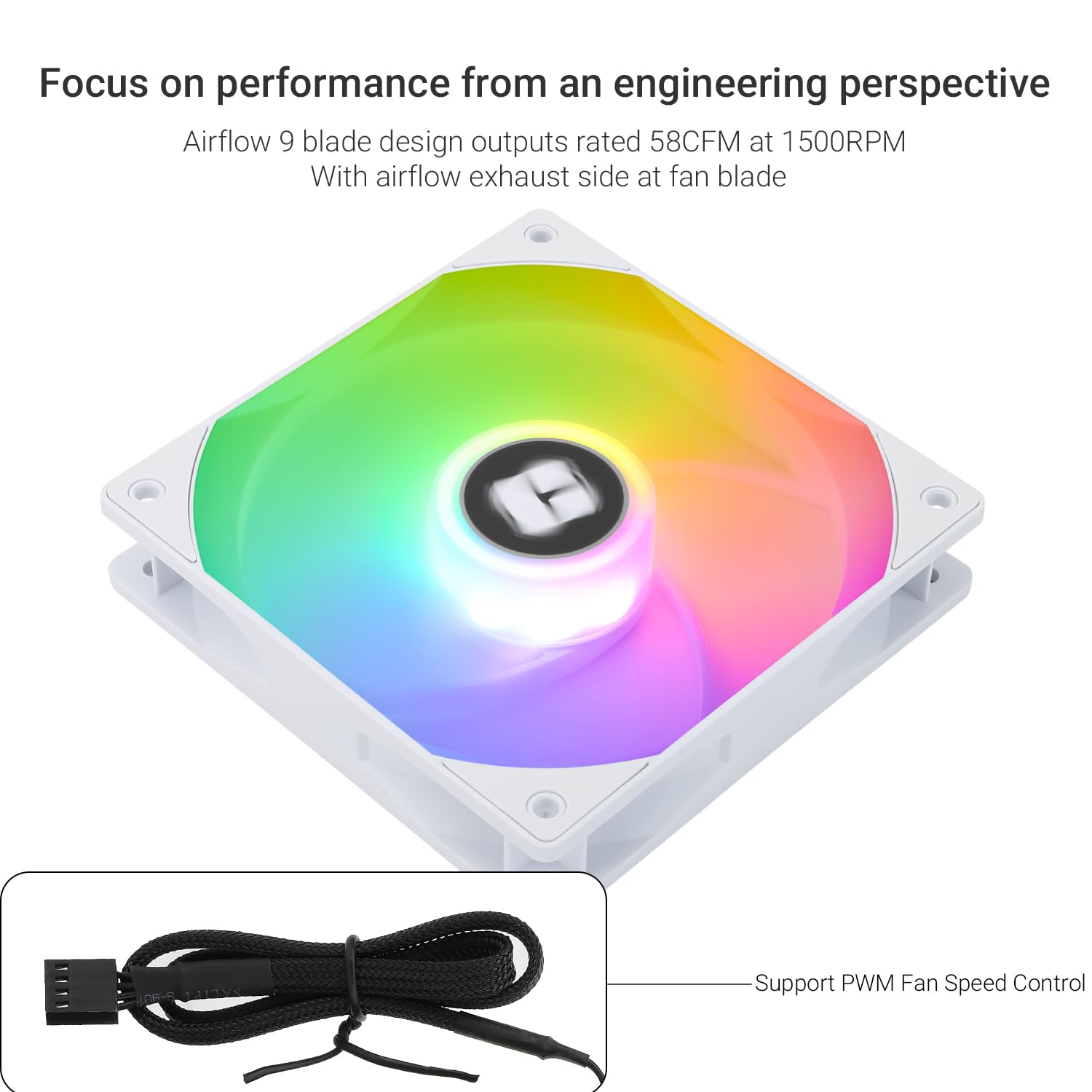 Mua Thermalright TL-C12RW-S V2 CPU Fan Case Cooler PWM Fan, 4pin PWM ...