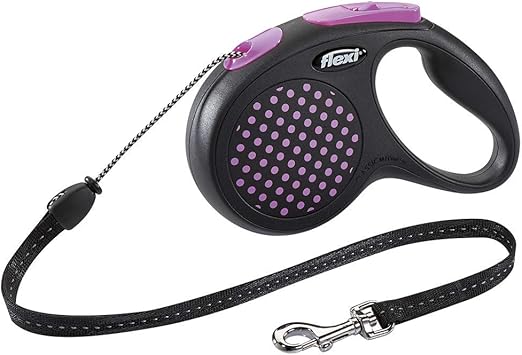 pink flexi lead
