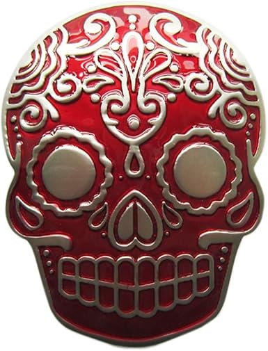 skull belt buckle amazon