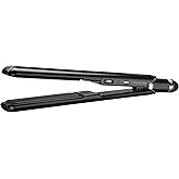 BaBylissPRO Porcelain Flat Iron Hair Straightener, Hair Straightener Iron for Professional Salon Results and All Hair Types