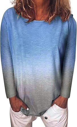 Pull degradé de couleur femme Clearance