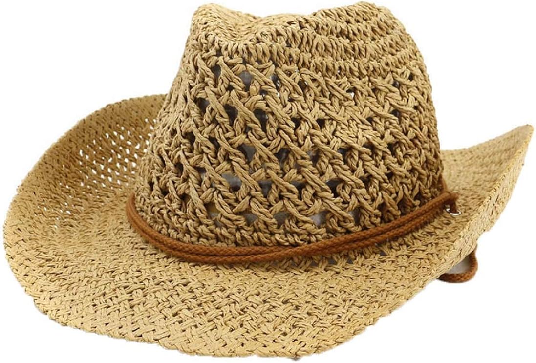 ASO-SLING Hollow Out Western Cowboy Hat Fashion Cool ...