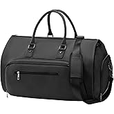 Travel Garment Bag for Men Women Convertible Carry on Garment Duffel Bag 3 in 1 Hanging Suitacase Travel Bag