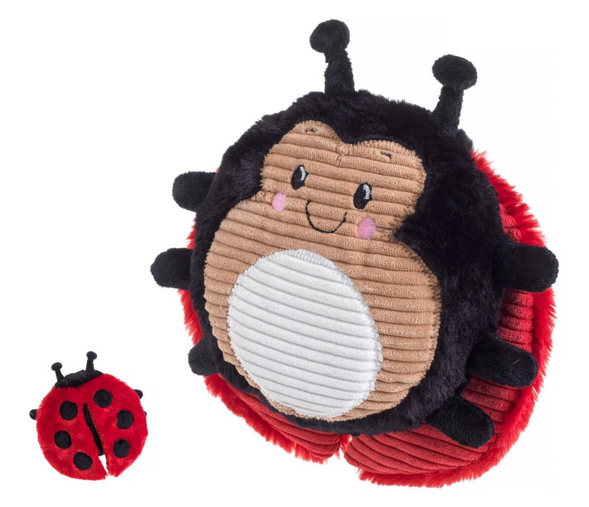 House of Paws Really Squeaky Ladybird Dog Toy