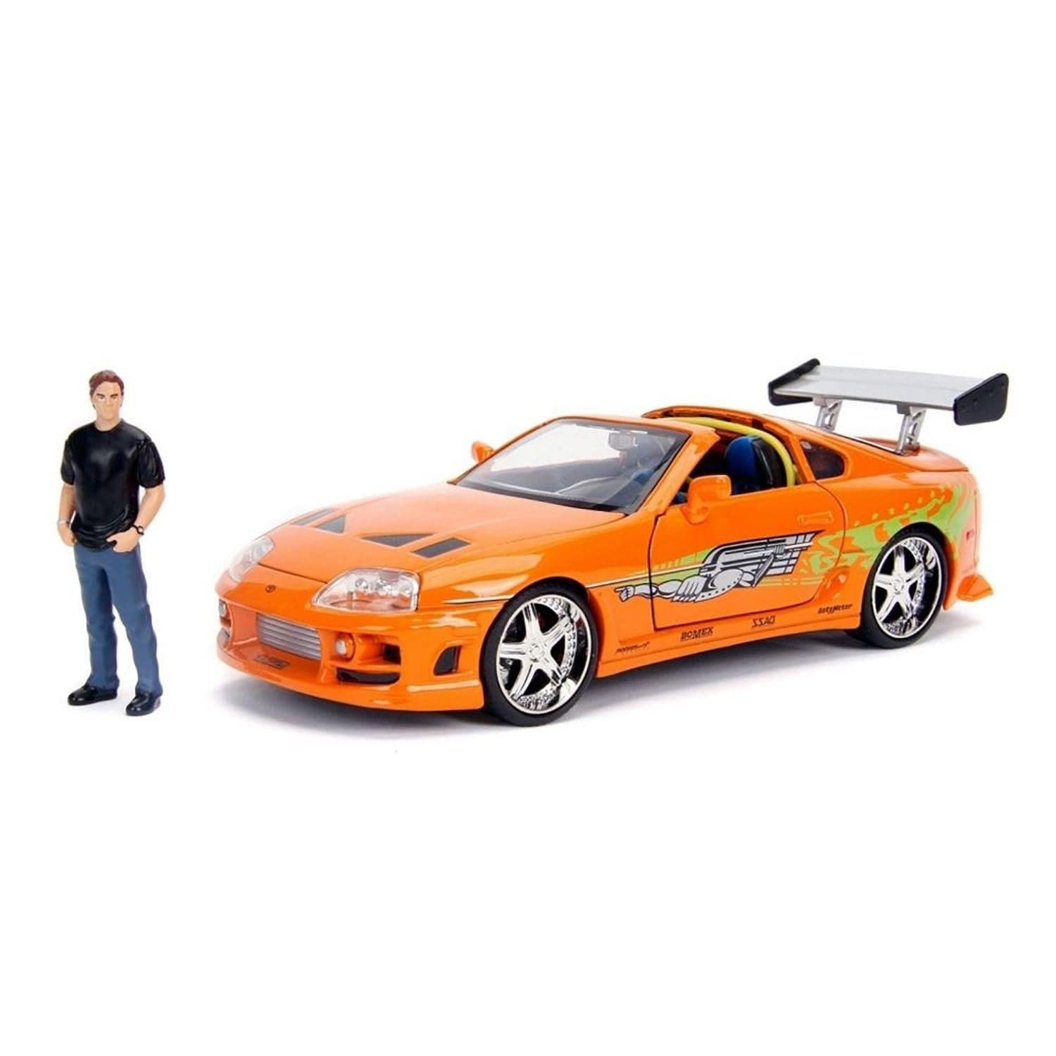 Jada 1:24 1994 Toyota Supra Mk IV with Brian O'Conner Figure