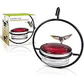 Mosaic Birds Hummble Slim Hummingbird Feeder, M045-301, 3.4 Ounce Capacity, Clear, 1 Piece