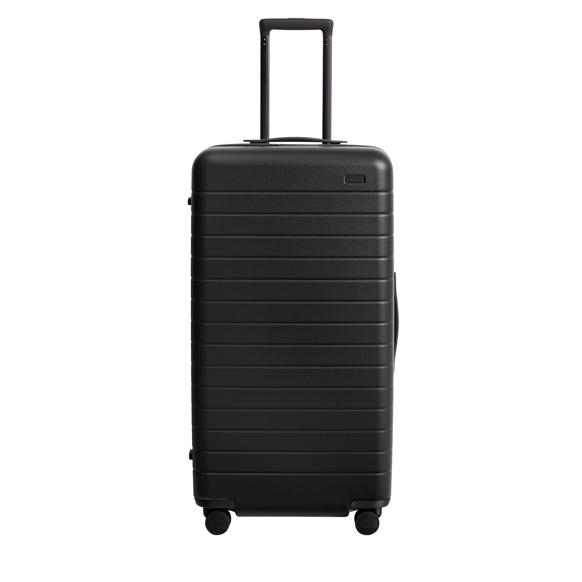 Away Large Trunk Luggage, 31 Inch Hardside Suitcase with Spinner Wheels, Lightweight & Durable, TSA Lock, Ideal for Long Trips, Jet Black