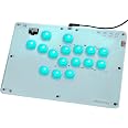 Manette Arcade Sehawei M16 - 16 Touches Alliage Aluminium - RGB Personnalisable - Compatible PS4/PC/Switch