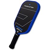 Paddletek Bantam TKO-C 14.3mm Pickleball Paddles with Polymer Honeycomb Core - Unidirectional Carbon Fiber &ndash; Torsional Weighting &amp; High Tack Performance Grip - USAPA Approved - 5.25 Inch Handle
