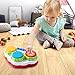 SGILE Baby Drum Musical Toy, Keyboard Piano Drum Set with Music and Lights, Infant Musical Electronic Learning Toy for 1 Year Old Baby Infant Toddler