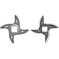 #8 Grinder Blade Stainless Steel Knife Cutter Replacement, Please check the size and shape(2 pc)