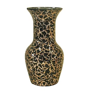 Amazon Com Gcent Mosaic Coloured Glass Flower Vases Hanging Vase