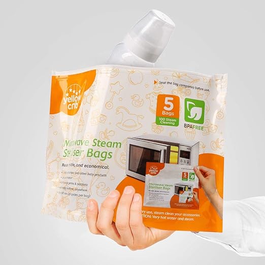 Amazon.com: Bolsa esterilizadora de vapor para microondas y ...