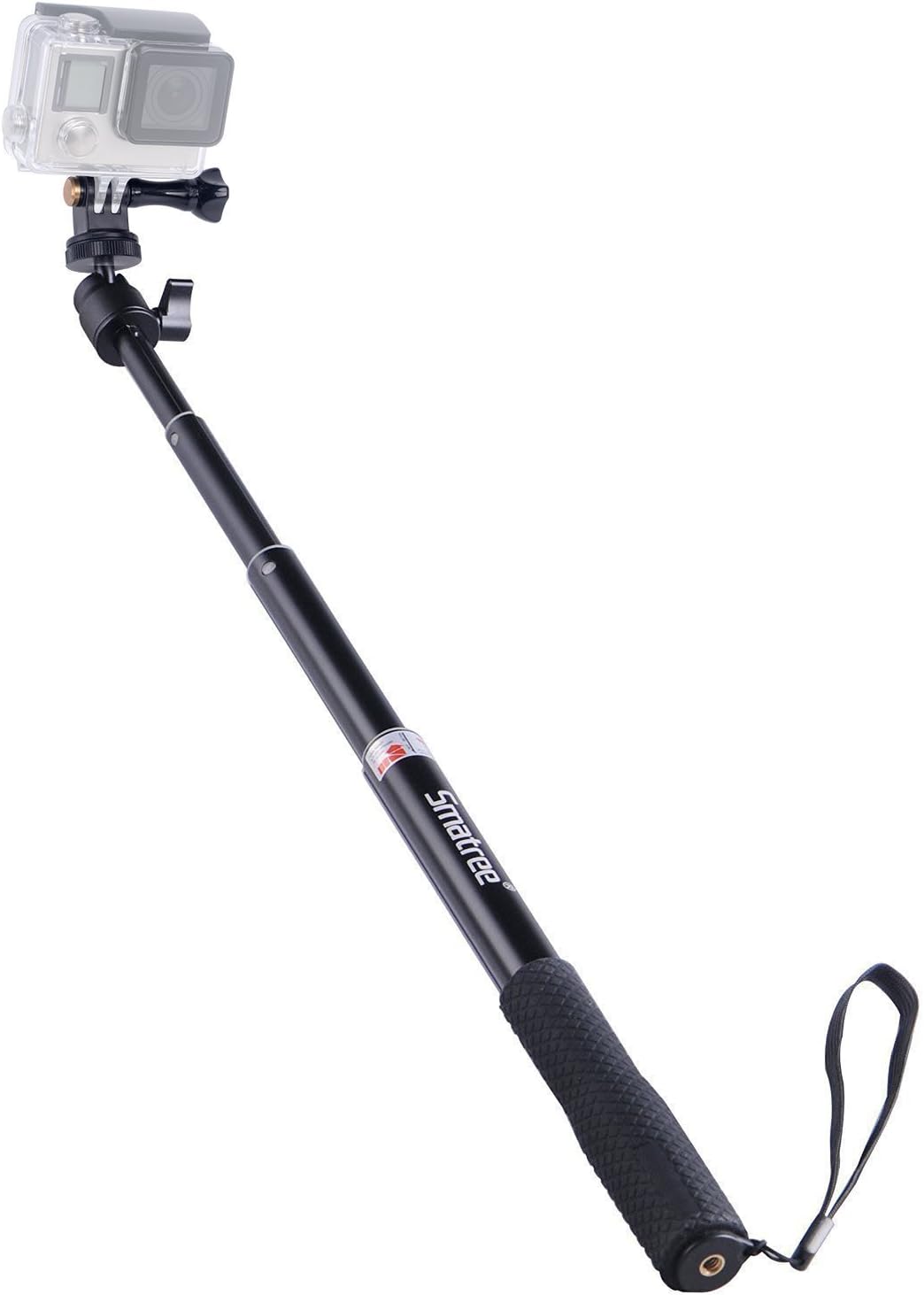 Smatree Extendable Aluminum Selfie Stick/Monopod Compatible for GoPro Max/Hero 9/8/7/6/5/4/3+/GOPRO Hero(2018)/AKASO GeekPro SJCAM SJ4000 SJ5000 Xiaomi Yi Camera Action Camera : Camera & Photo