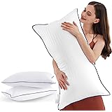SEMZSOM Bed Pillows for Sleeping King Size, Set of 2- Cooling, Luxury Hotel Quality with Premium Soft Down Alternative Fillin